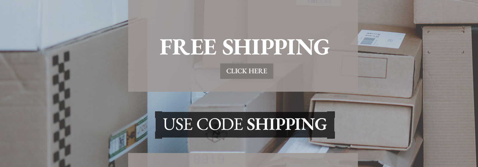 Free Shipping - Use Code SHIPPING for Free Shipping
