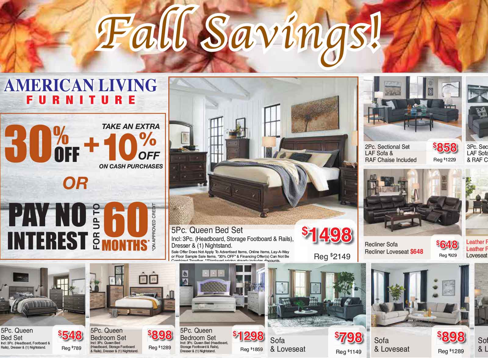 FallBanner-AmericanLivingFurniture