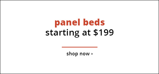 Panel Beds Starting at $199