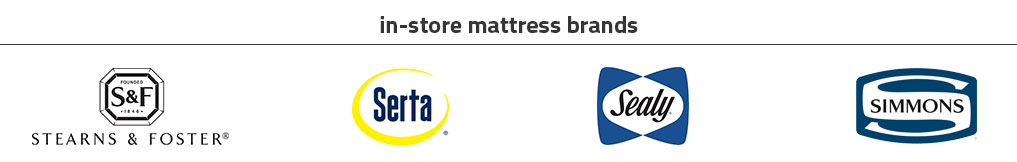 In-Store Mattress Brands