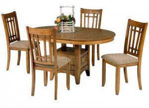Image for 25 Santa Rosa Pedestal Table w/4 chairs