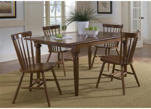 Image for 38 Creations II Butterfly Leaf Table w/4 chairs