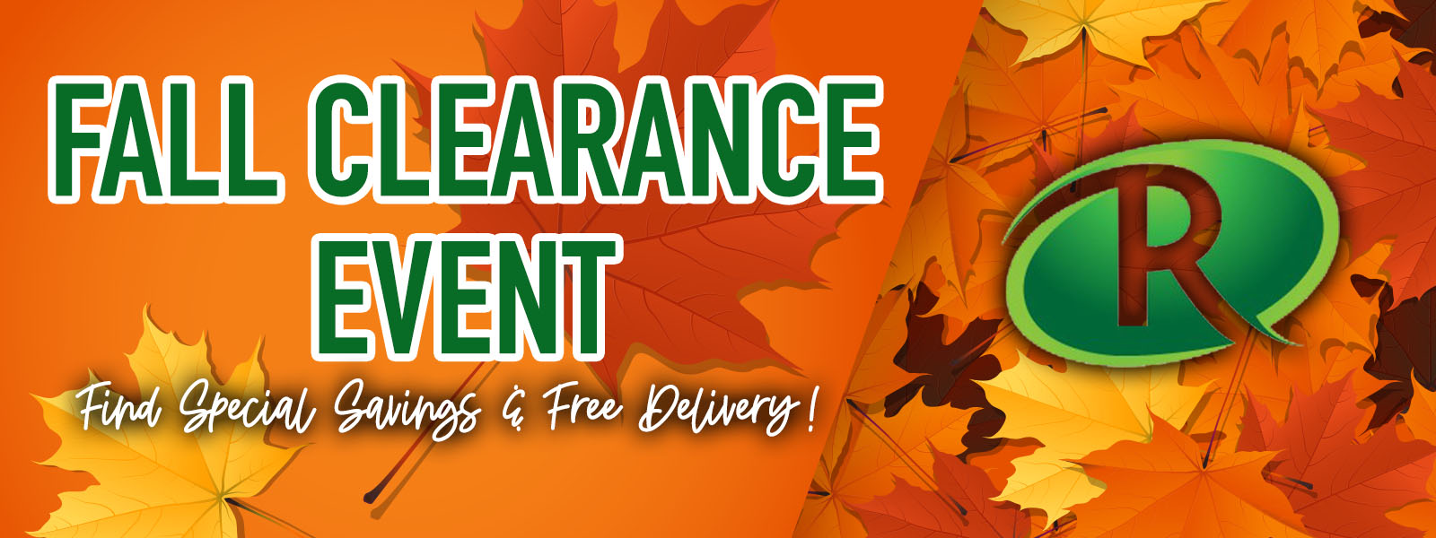 Fall Clearance Event