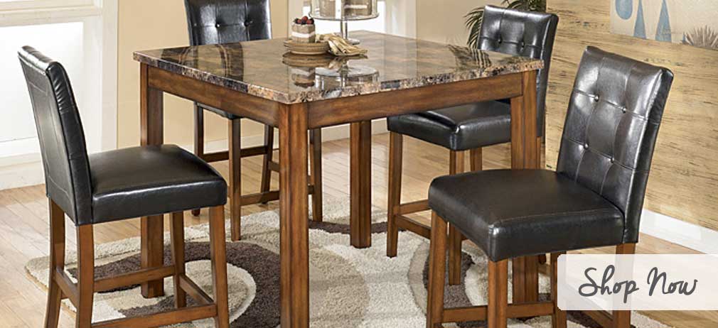 Theo 5 Piece Counter Height Dining Set