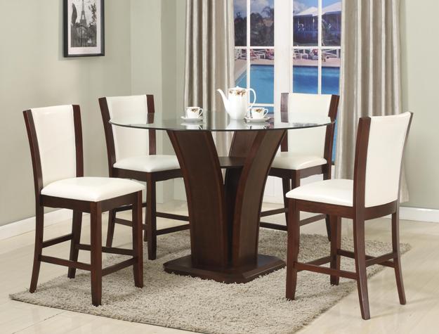 Hanson Dining Table w/ 6 Side Chairs,Crown Mark