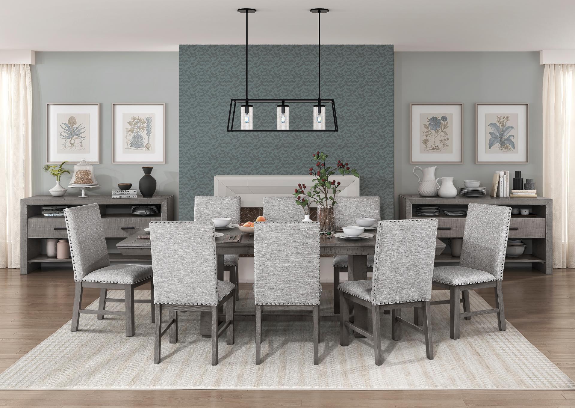 Gresham Gray 5 Piece Dining Set ,Homelegance Dining Sets