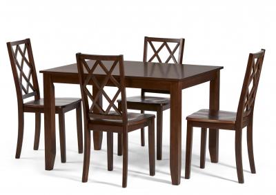 Image for Harbor I Transitional 5 Pc Dining Table Set