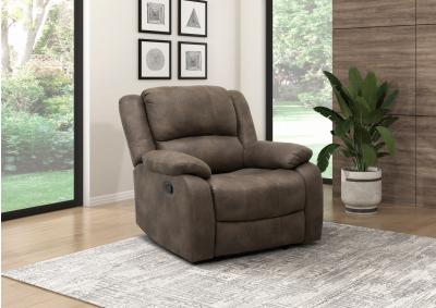 Image for Fairview Brown Microfiber Recliner