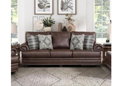 Image for Franklin Dark Brown Sofa