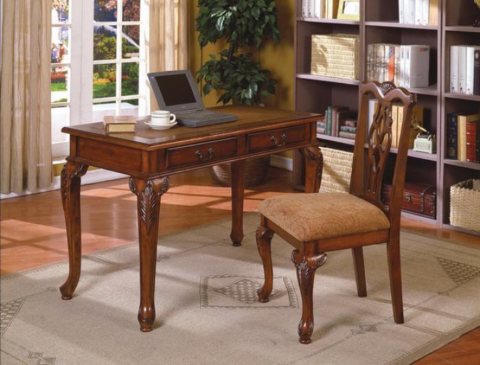Fairfax Home Office Desk and Chair,Crown Mark Furniture