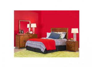 Image for Finley Youth Dresser, Mirror, Full Size Headboard and Nightstand