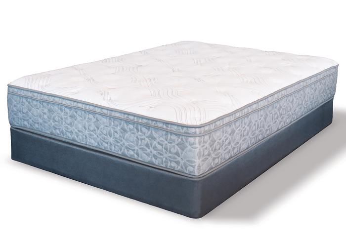 Adamson Euro Pillowtop King Mattress Set,Serta