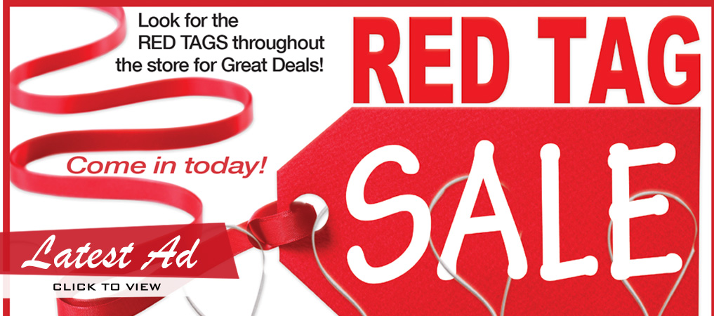 Red Tag Sale 