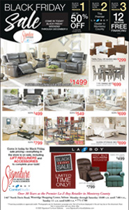 View Our Latest Ad - Black Friday Sale - Click Here to View