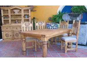 Image for Million Dollar Rustic Mansion Dining Table w/Star