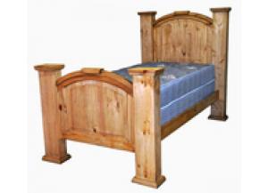 Image for Million Dollar Rustic Twin Mansion Bed