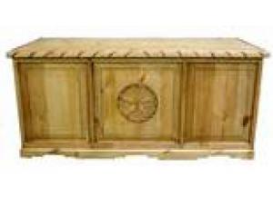 Image for Million Dollar Rustic Executive Desk w/Star and Rope