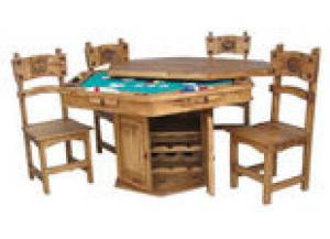 Image for Million Dollar Rustic Poker Table