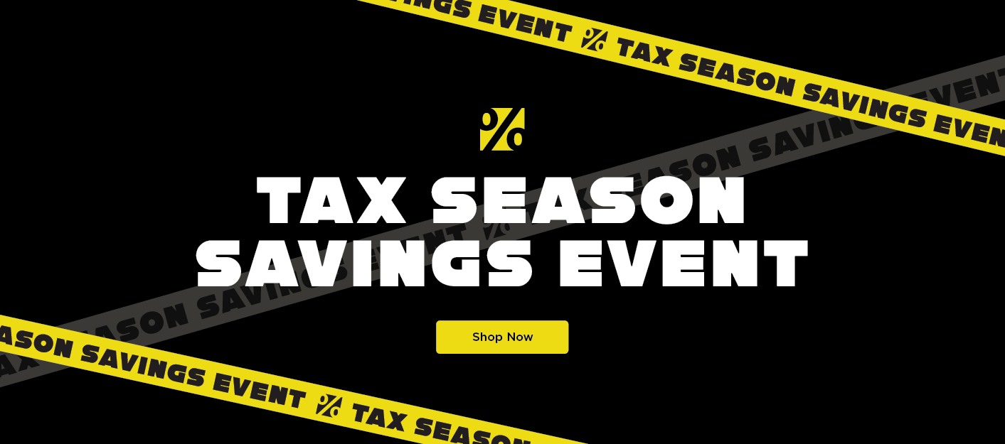 Tax season sale