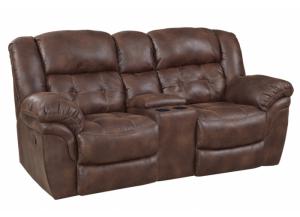 Image for Reclining Console Loveseat