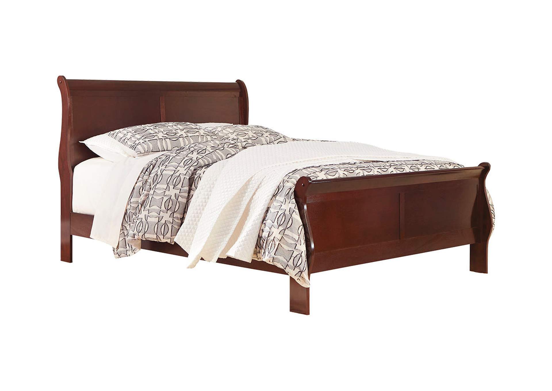 Alisdair Queen Sleigh Bed with Mirrored Dresser,Back to School Savings