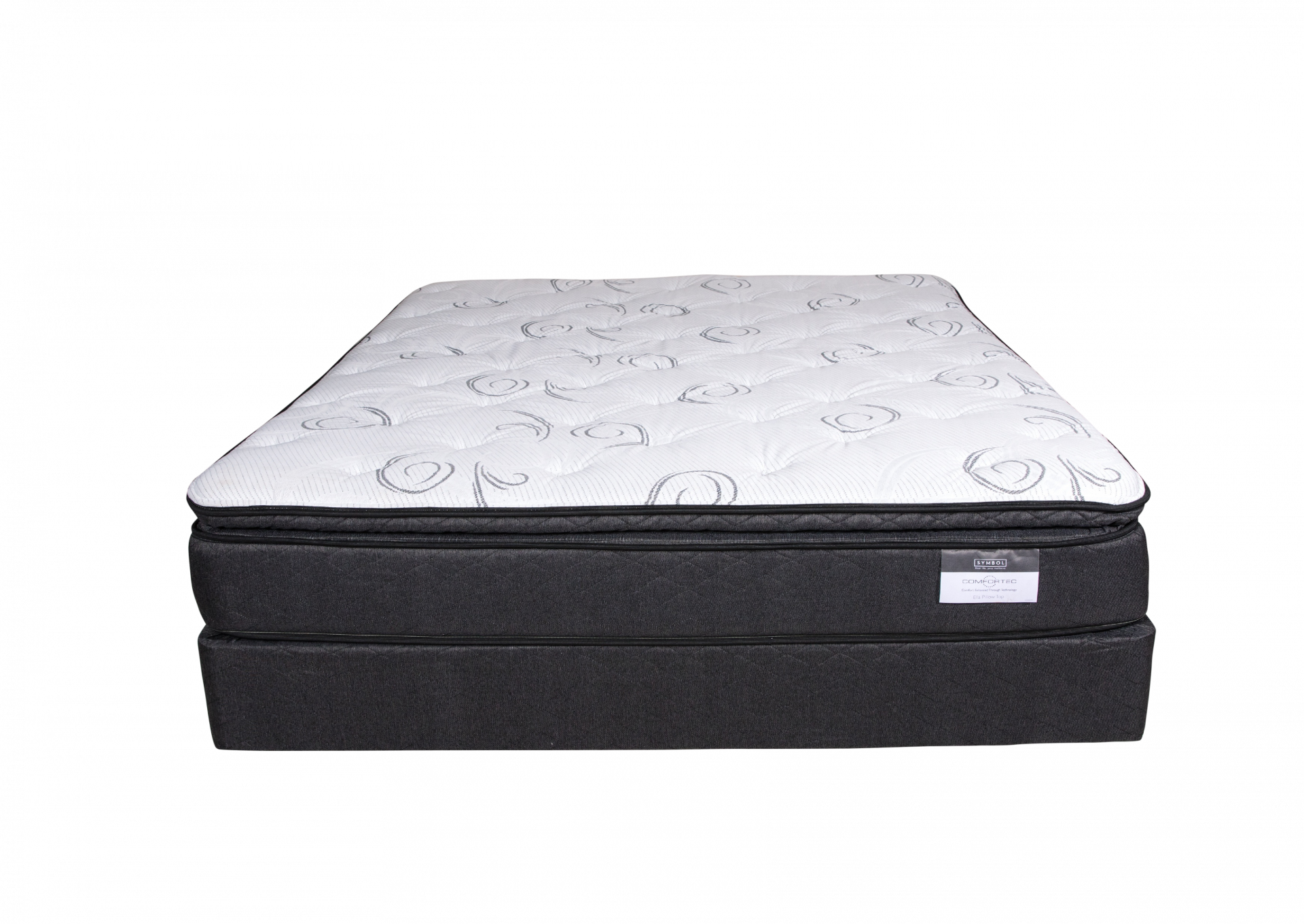 Ella Pillow Top Queen size mattress set by Symbol Mattress                                                                   ,Symbol Mattress