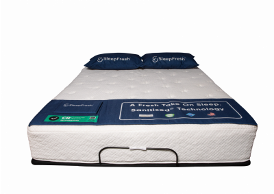 Sleep Fresh Full size hygienic mattress set by Symbol Mattress 