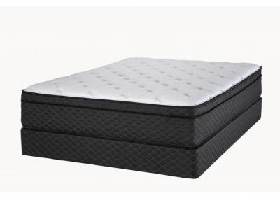 Carytown Euro Top Twin size comfort foam mattress set by Symbol Mattress