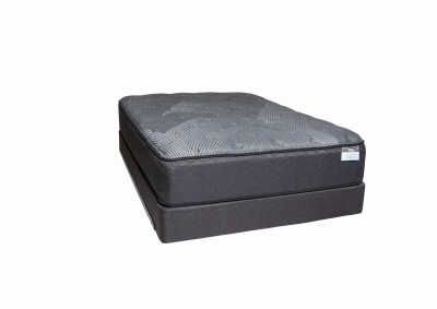 Harlow Plush Queen size mattress set by Symbol Mattress