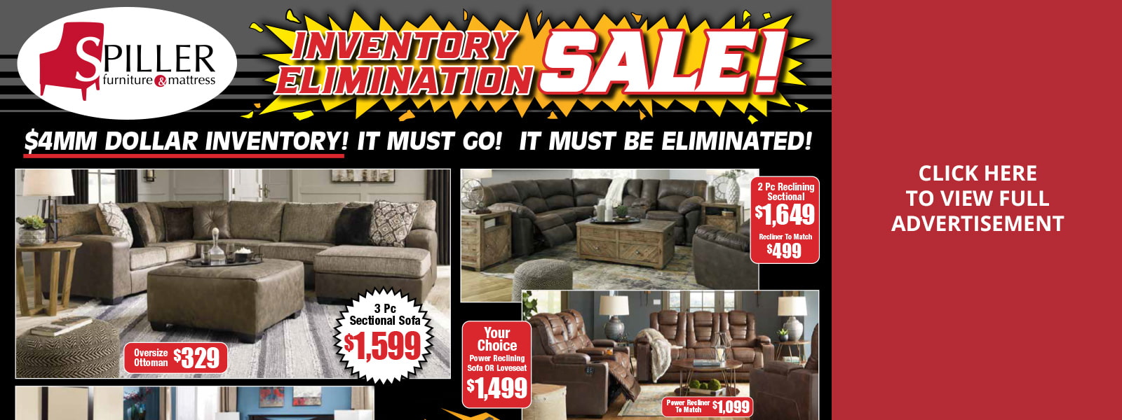 Inventory Elimination Sale - $4MM Dollar Inventory! It Must Go!