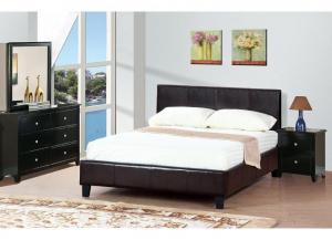Platform Bed and Aloe Memory Foam Combo,Bed Post Furniture