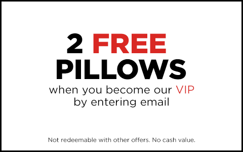 2 Free Pillows