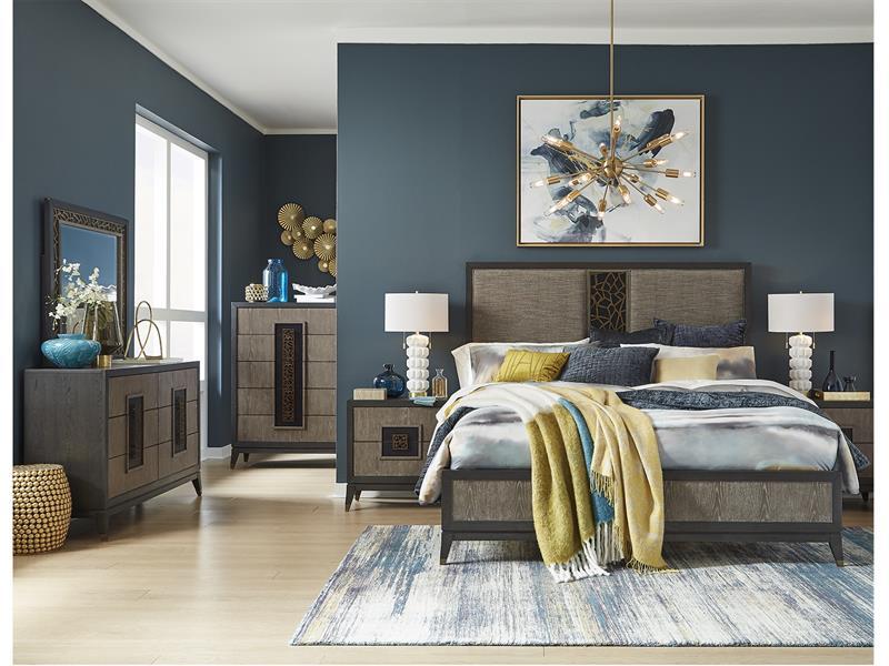 Ryker Queen Bed, Dresser, Mirror and Nightstand,MAGNUSSEN 