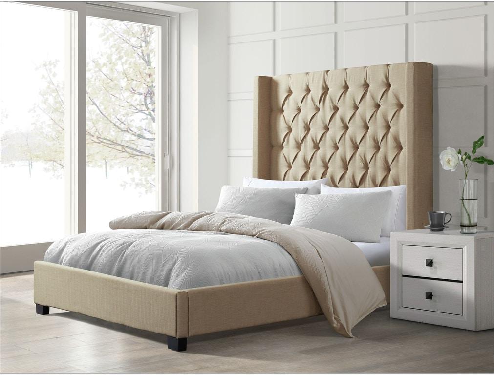 Morrow Natural King Bed,Elements International