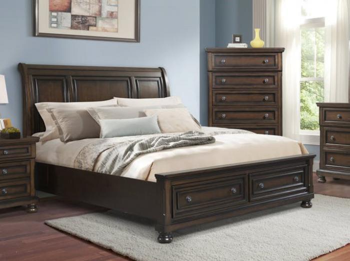 Kingston King Storage Bed,Elements International