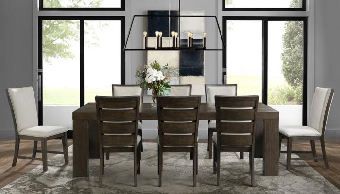 Grady Rectangle Table and 8 Chairs,Elements International