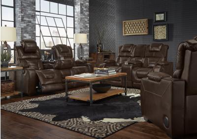 Image for Manhattan Leather Power Sofa and Loveseat