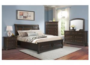 Image for Kingston Queen Storage Bed, Dresser, Mirror and Nstand