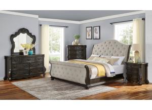 Image for Rhapsody King Bed, Dresser, Mirror and Nstand