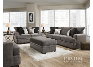 Image for TWO TONE GRAPHITE SOFA AND LOVESEAT 