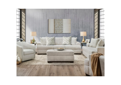 Image for Ritzy Cream Sofa and Love