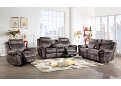 Image for Nashville Reclining Loveseat (Grey)