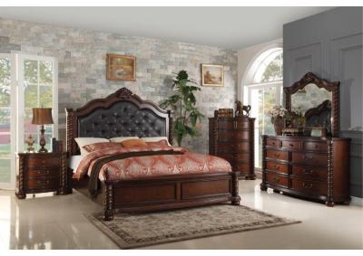 Image for Montarosa King Bed, Dresser, Mirror and Nstand