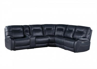 Image for Axe Admiral Power Reclining Sectional w/ Power Headrest