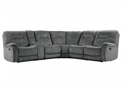 Image for Cook Shadow Grey Reclining Sectional