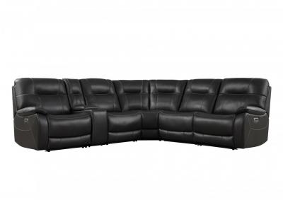 Image for Axe Ozone Power Reclining Sectional w/ Power Headrest