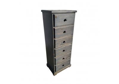 Image for Charcoal 6 Drawer Lingerie Chest