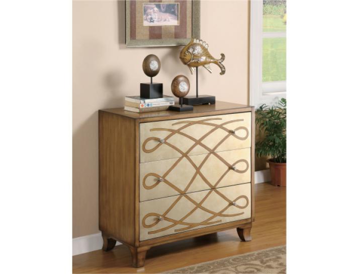 Scroll Front Accent Cabinet,Coaster