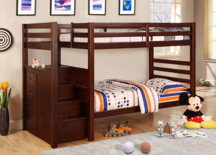 Twin/Twin Bunk Bed,Furniture of America