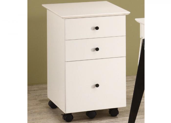 Lori Mobile Office File Cabinet,Coaster